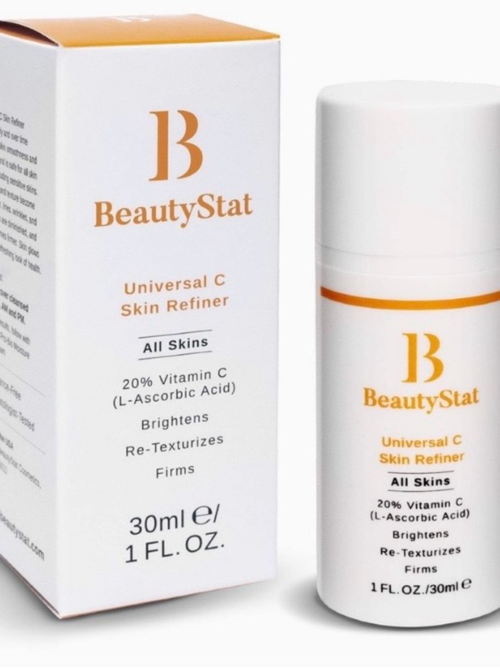 BeautyStat Universal C Skin Refiner - White & Orange Packaging
